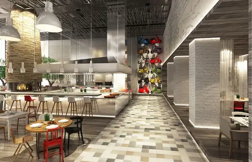 Hilton Salwa Beach Resort & Villas - Other Facilities - Restaurant 12